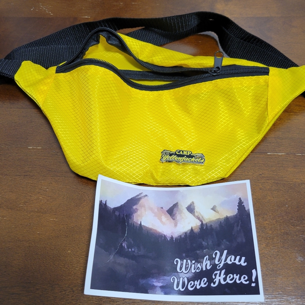 Camp Yellowjackets Fanny Pack (TV show) NWOT